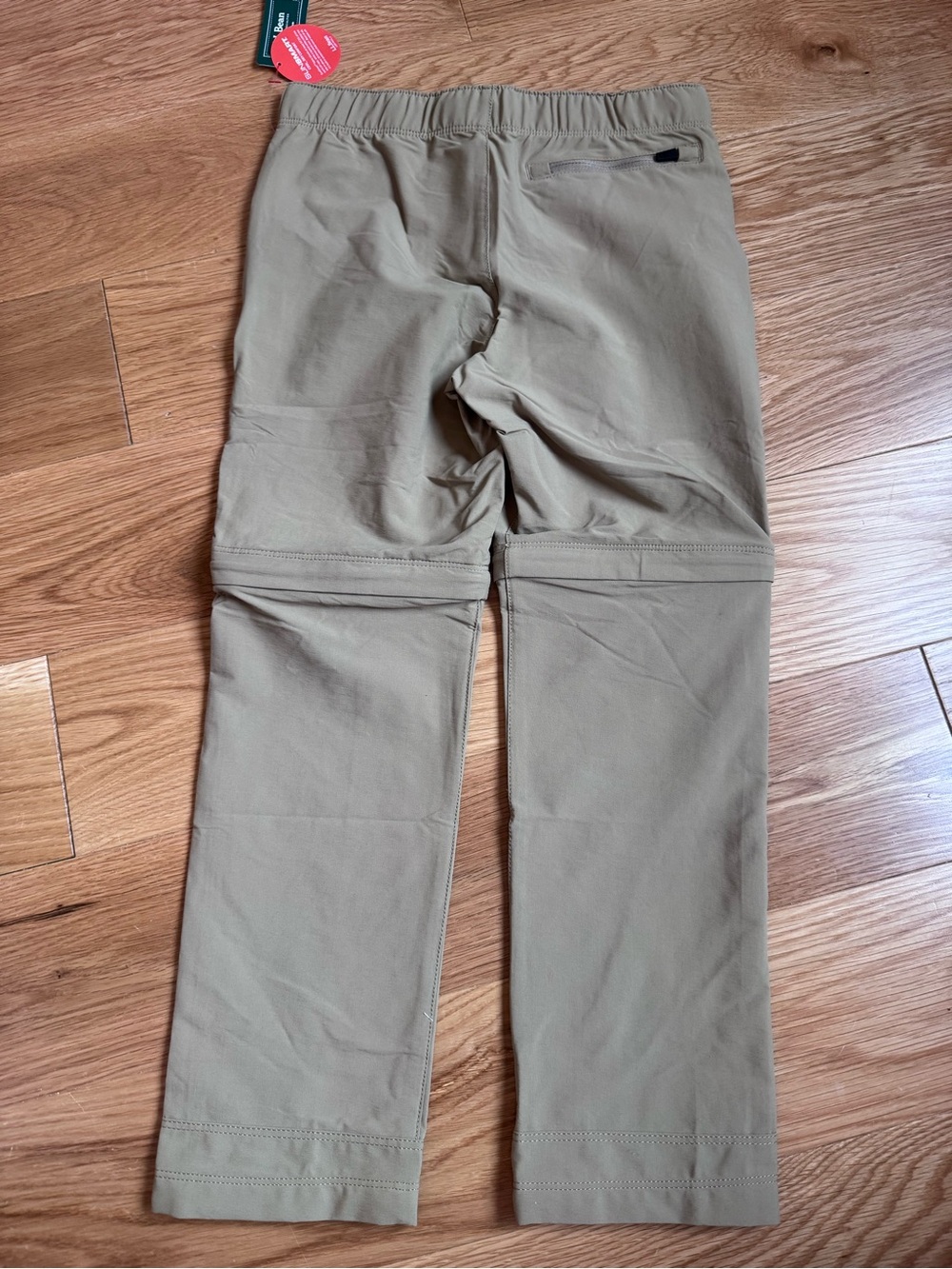 L.L. Bean Boys Trekking Zip-off Pants - Picture 5 of 7